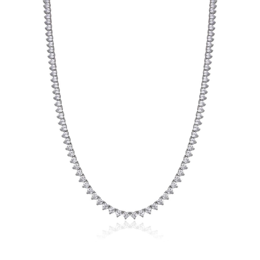 שרשרת טניס שפיצים ZSI436-1-40cm-3mm