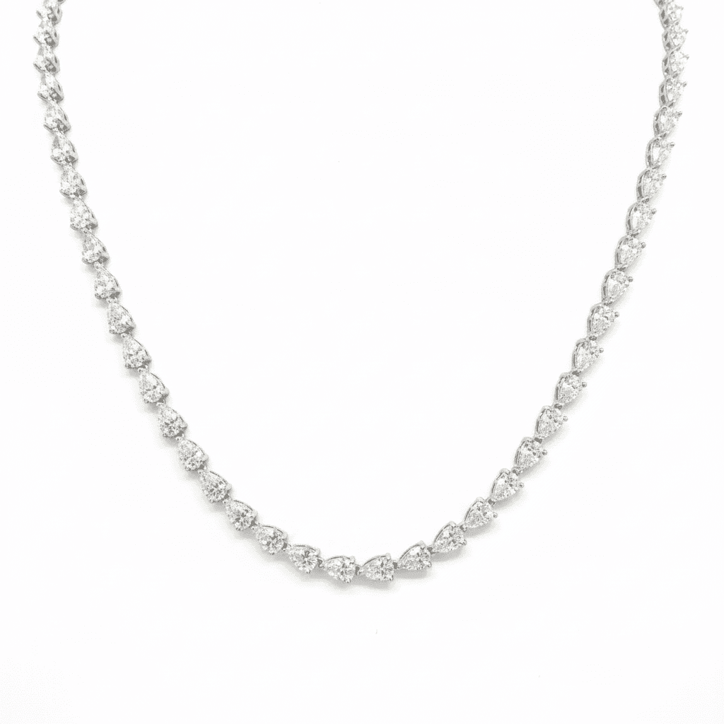 שרשרת טניס ציפוי BKSI011-1-3X5MM-40CM